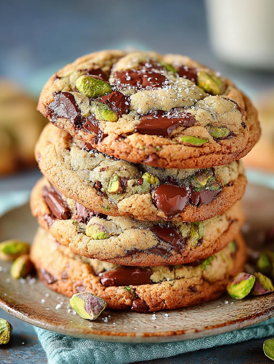 Pistachio Chocolate Chunk Olive Oil Cookies Delight - Pistachio Chocolate Chunk Olive - main visual representation