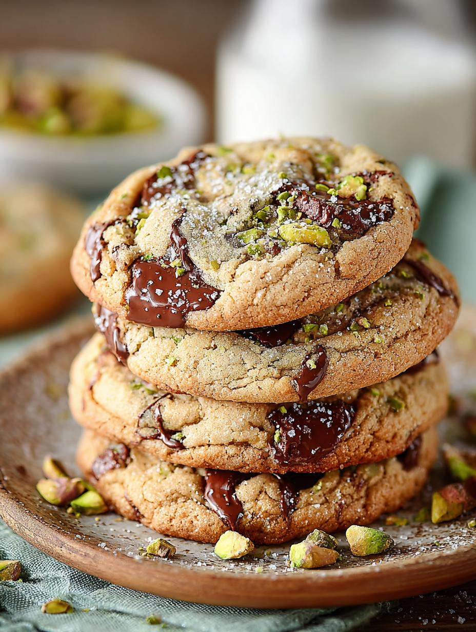Pistachio Chocolate Chunk Olive Oil Cookies Delight - Pistachio Chocolate Chunk Olive - additional detail