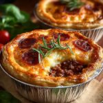 Pizza Pot Pies Beef