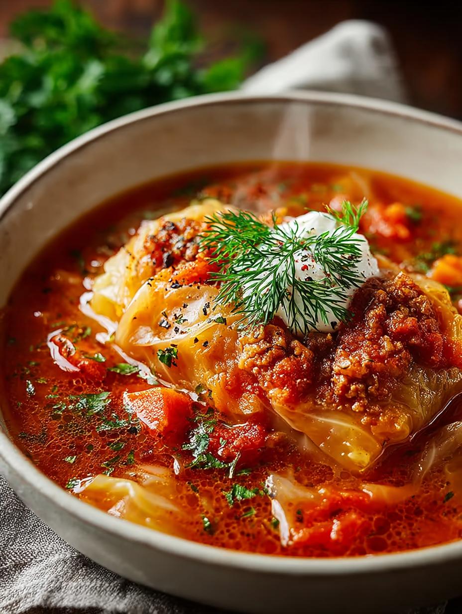 Polish Stuffed Cabbage Soup: 6 Hearty Reasons to Love It - Polish Stuffed Cabbage Soup - main visual representation