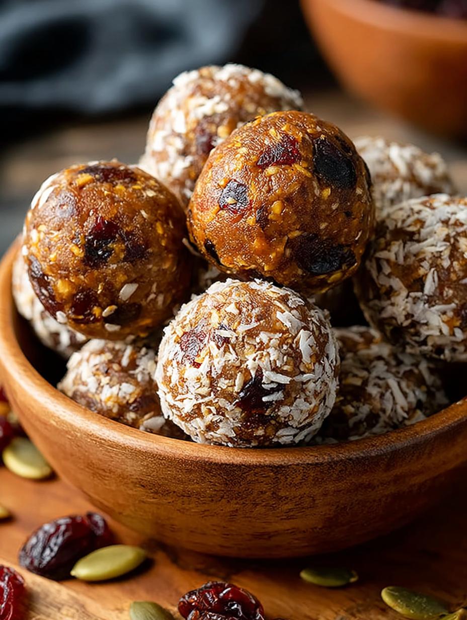 Pumpkin Energy Balls Healthy
