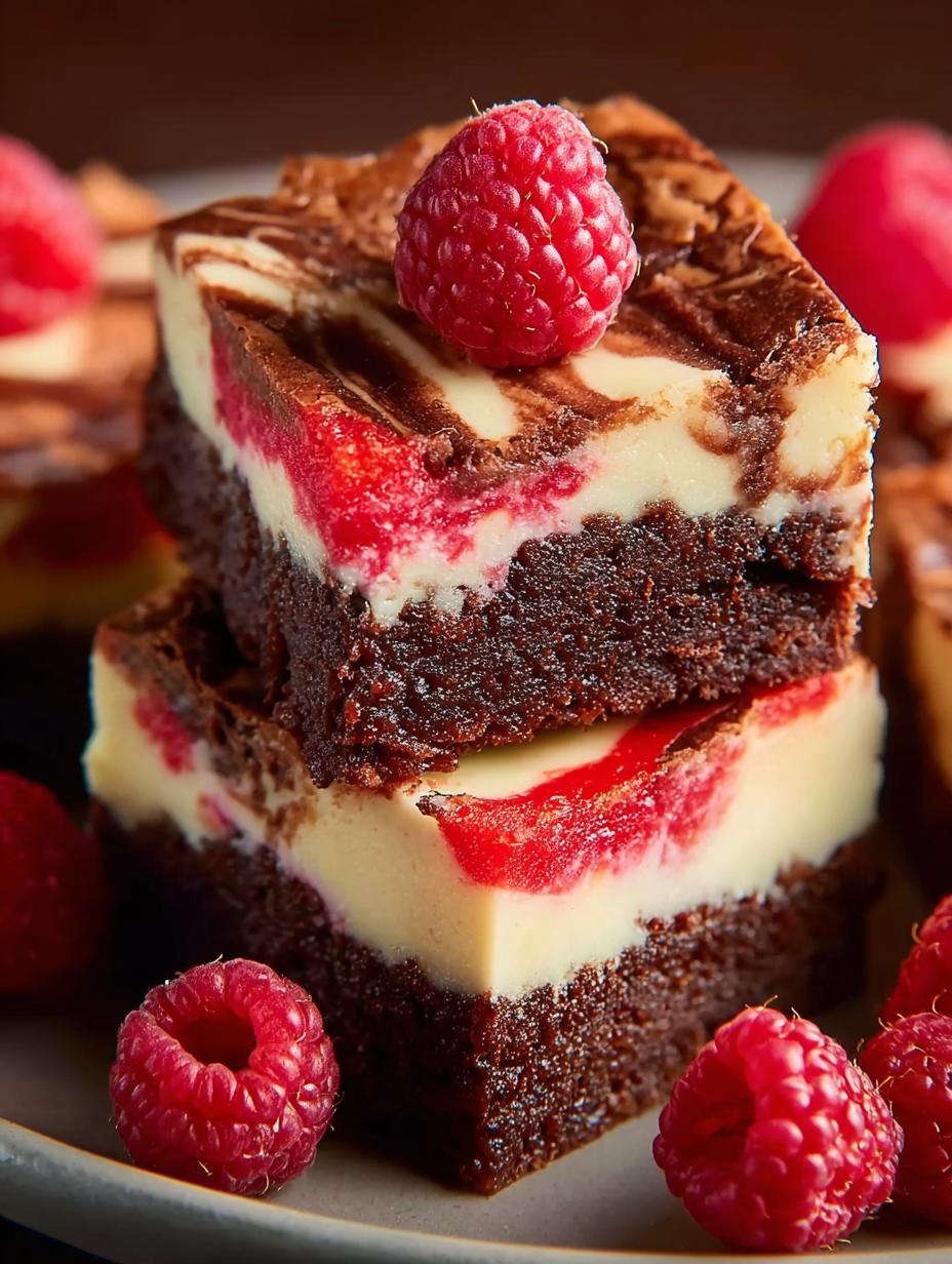 Delicious Raspberry Cheesecake Brownies Recipe to Try 4 Delicious Raspberry Cheesecake Brownies Recipe to Try - Raspberry Cheesecake Brownies - main visual representation