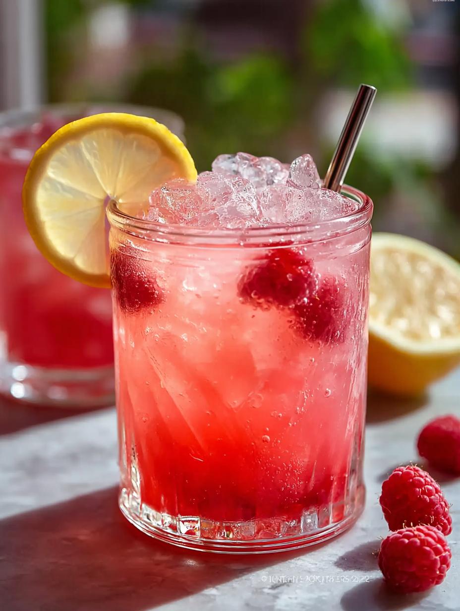 Raspberry Lemonade Sparkler That Will Refresh Your Summer 5 Raspberry Lemonade Sparkler That Will Refresh Your Summer - Raspberry Lemonade - additional detail