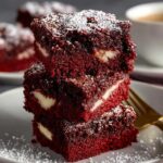 Red Velvet Brownies with