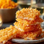 Rice Krispie Cheddar Crackers