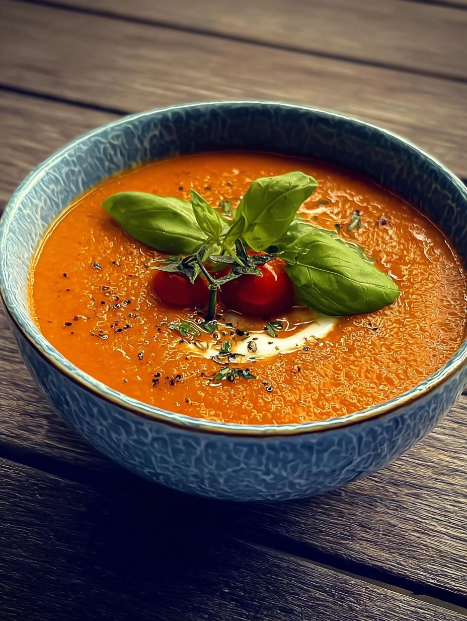Roasted Cherry Tomato Soup: 1 Bowl of Pure Comfort 4 Roasted Cherry Tomato Soup: Ingredients laid out for preparation