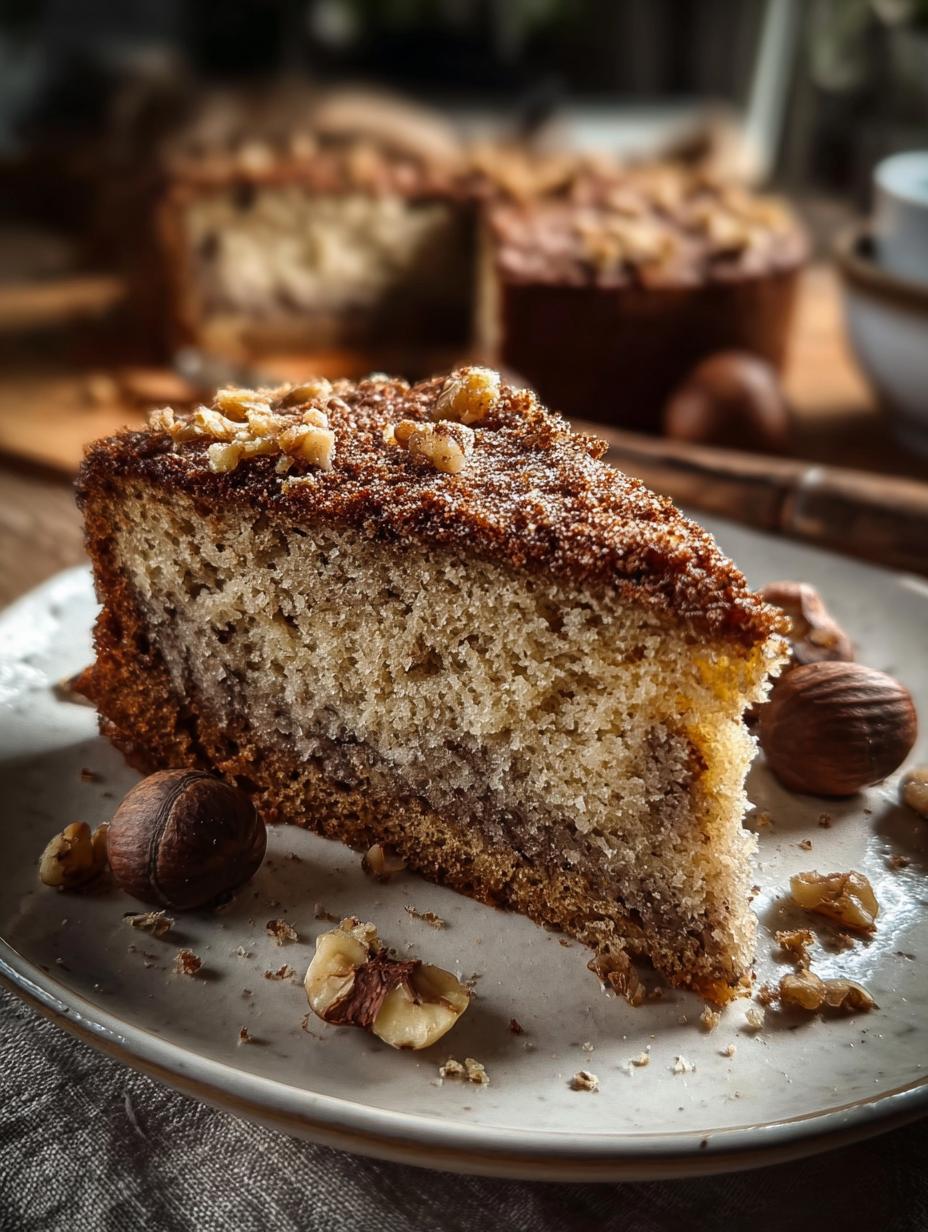 Roasted Chestnut Cake