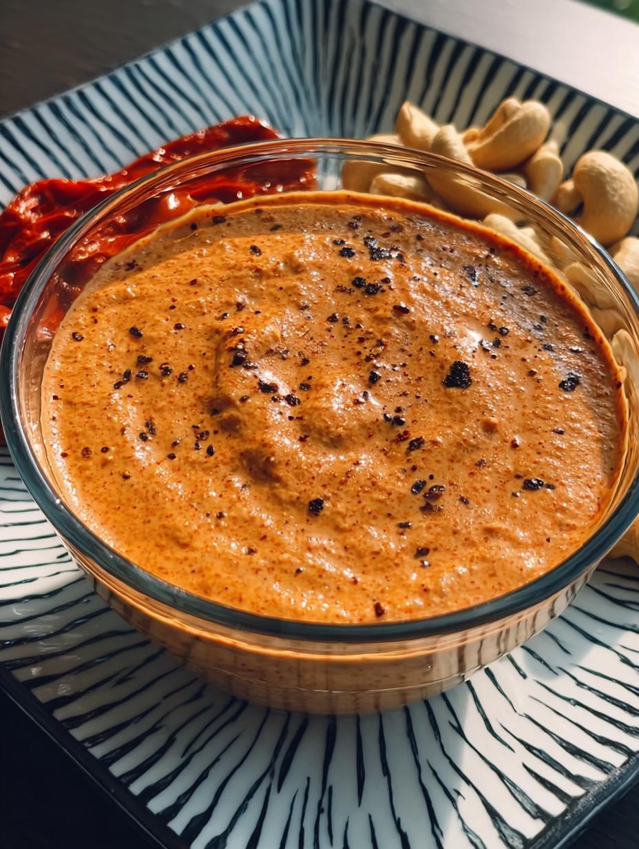 Roasted Red Pepper Cashew