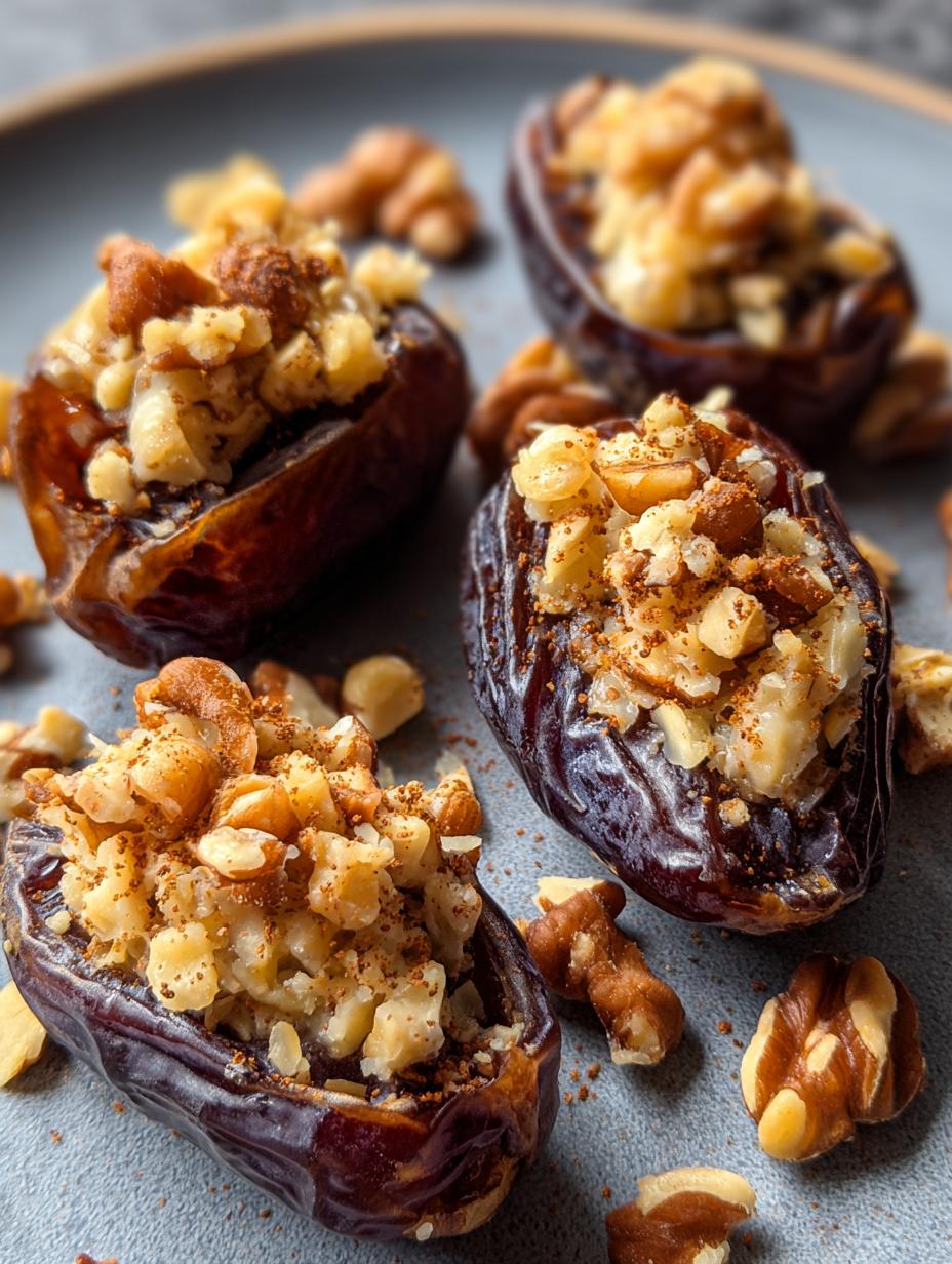 Roasted Stuffed Dates