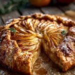 Rustic Honeycrisp Apple Galette