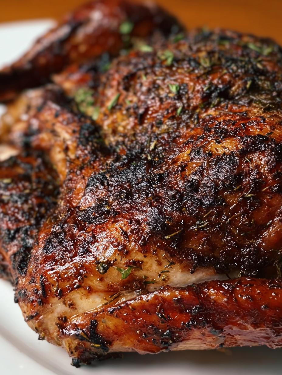 Sage Rubbed Spatchcocked Smoked Turkey: 1 Amazing Recipe 6 Sage Rubbed Spatchcocked Smoked Turkey - close-up of herbs and spices for the rub