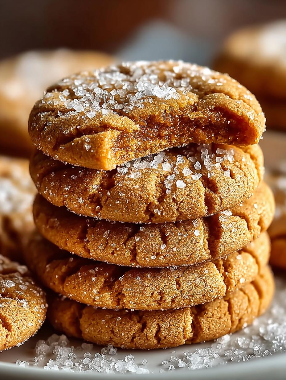 Baking process of Salted Honey Cookies Sweet with ingredients