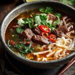 Satay Beef Noodle Soup