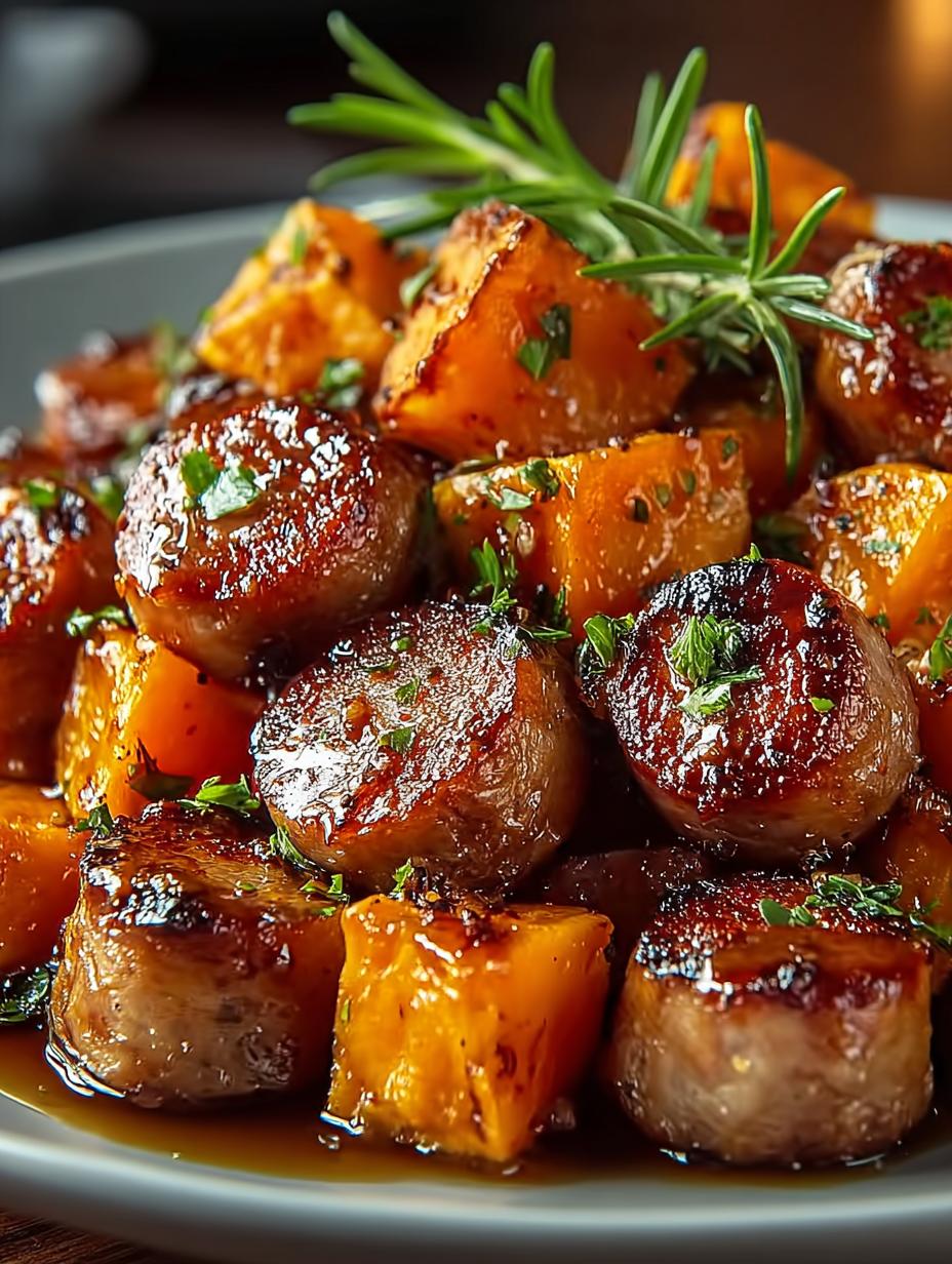 Sausage Sweet Potatoes with Honey Garlic Sauce Delight 4 Sausage Sweet Potatoes with Honey Garlic Sauce Delight - Sausage Sweet Potatoes with - main visual representation