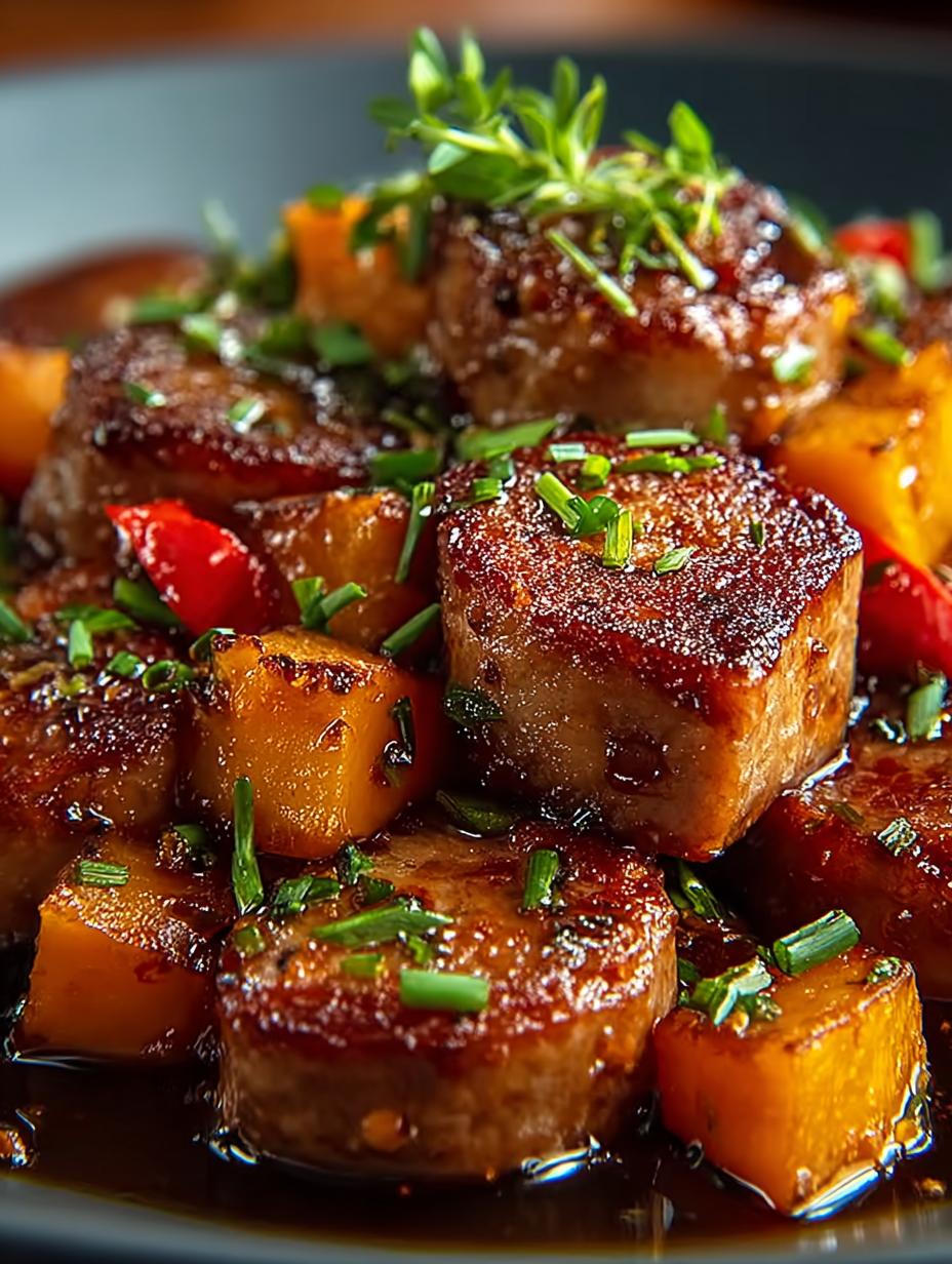 Sausage Sweet Potatoes with