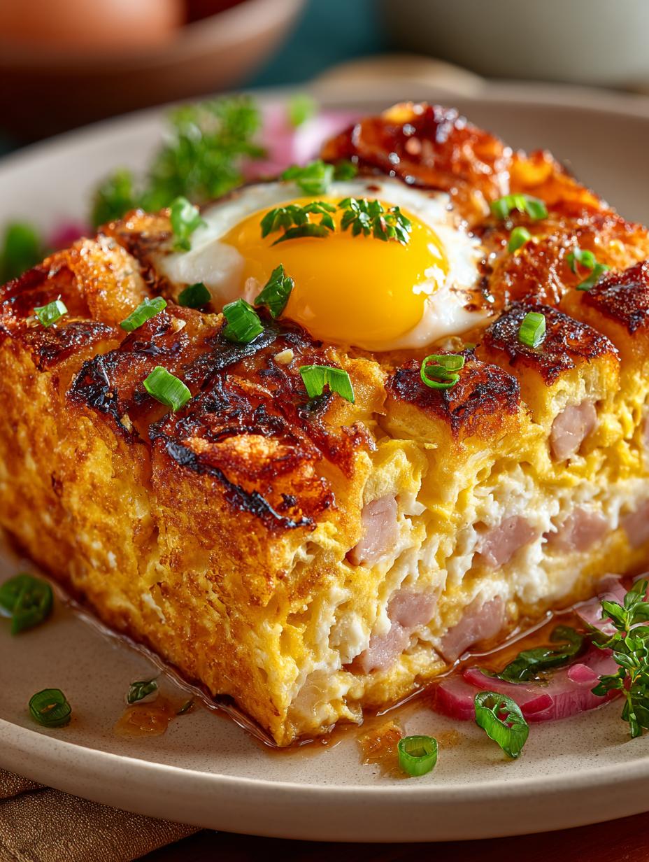 Savory Hawaiian Breakfast Cake