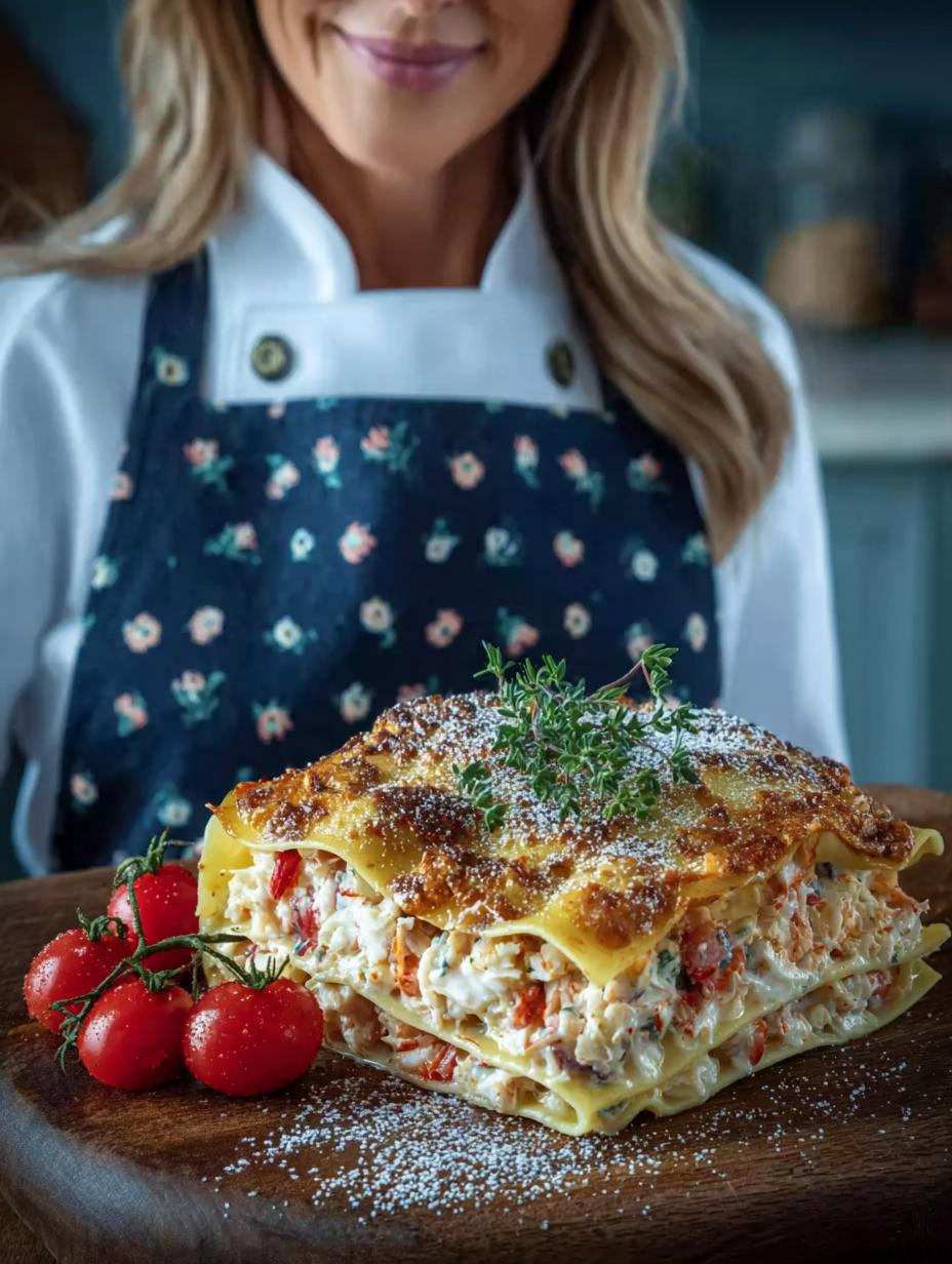 Shrimp Crab Lasagna