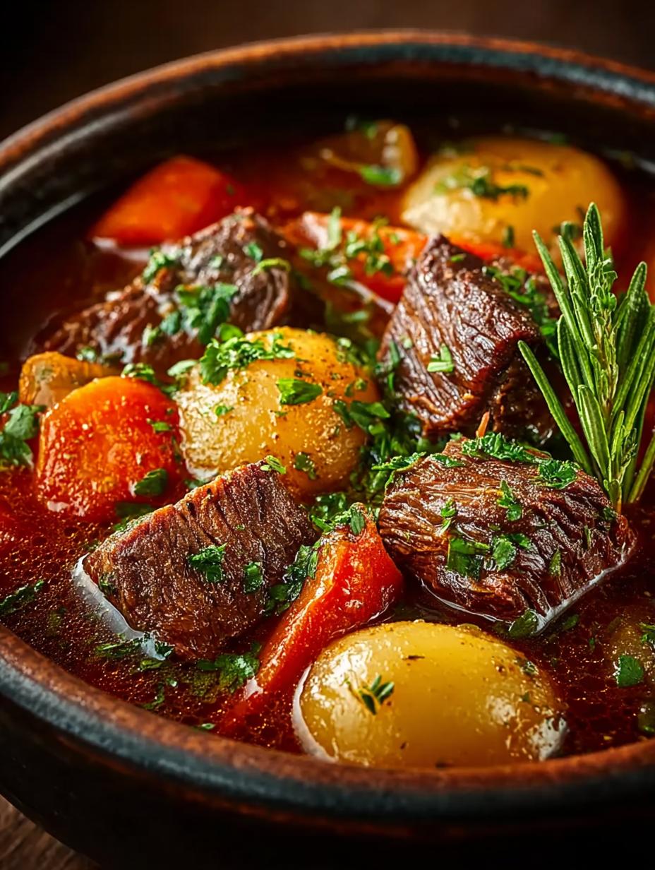 Slow Cooker Beef Stew: 7 Steps to Comfort Food 4 Slow Cooker Beef Stew: 7 Steps to Comfort Food - Slow Cooker Beef Stew - main visual representation