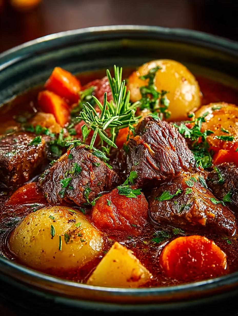 Slow Cooker Beef Stew