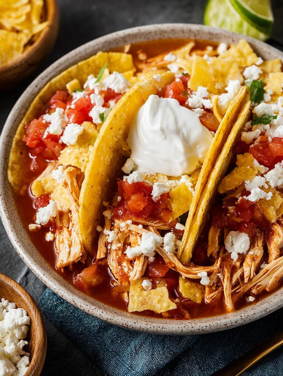Slow Cooker Chicken Taco Soup: 6 Simple Steps to Comfort - Slow Cooker Chicken Taco - main visual representation