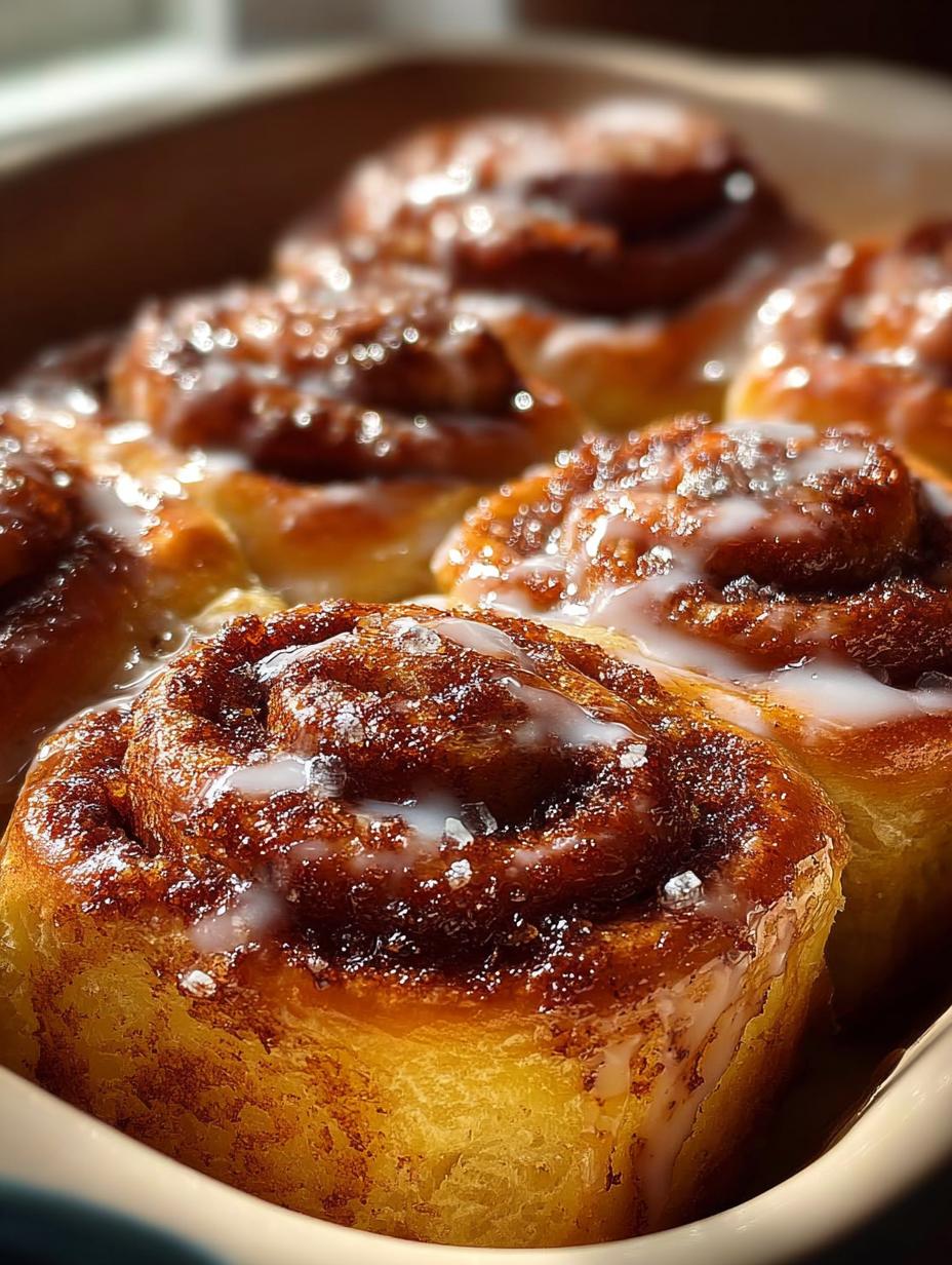 Sourdough Cinnamon Rolls Overnight