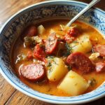 Spanish Potato Soup Chorizo