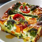 Spring Vegetable Egg Casserole