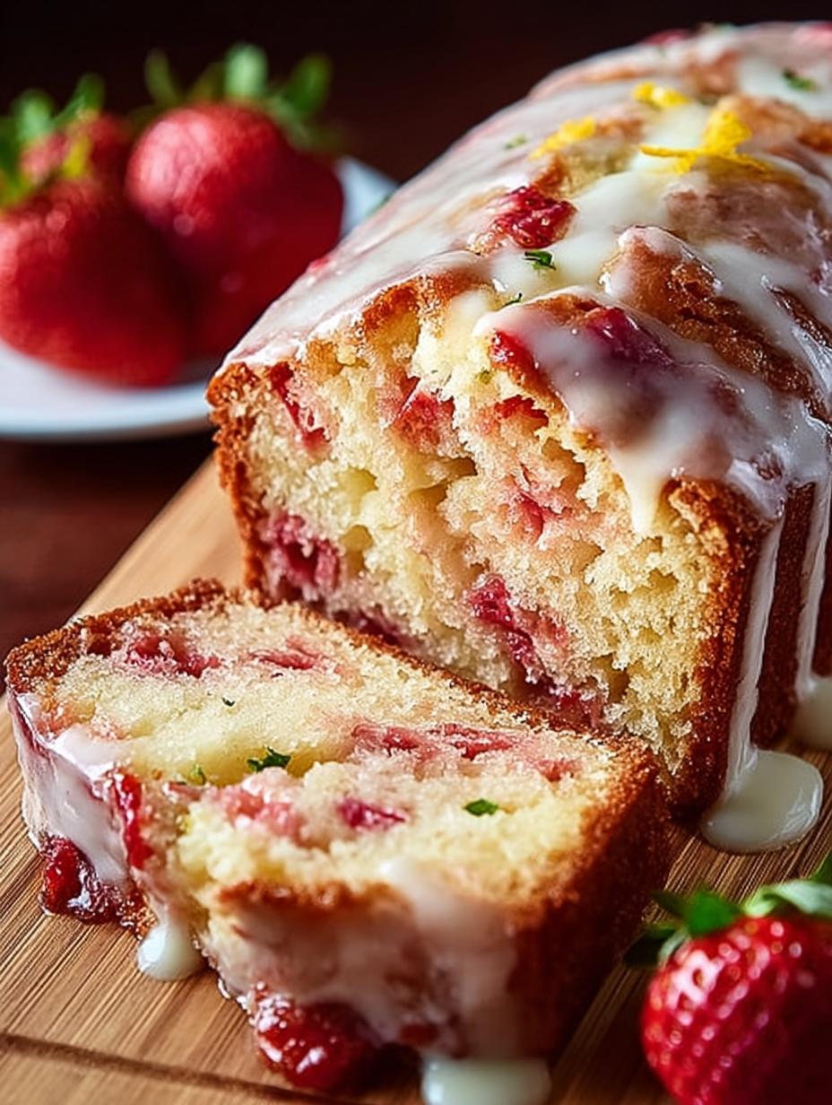 Delicious Strawberry Lemon Bread Recipe to Savor - Strawberry Lemon Bread - additional detail