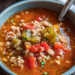 Stuffed Bell Pepper Soup