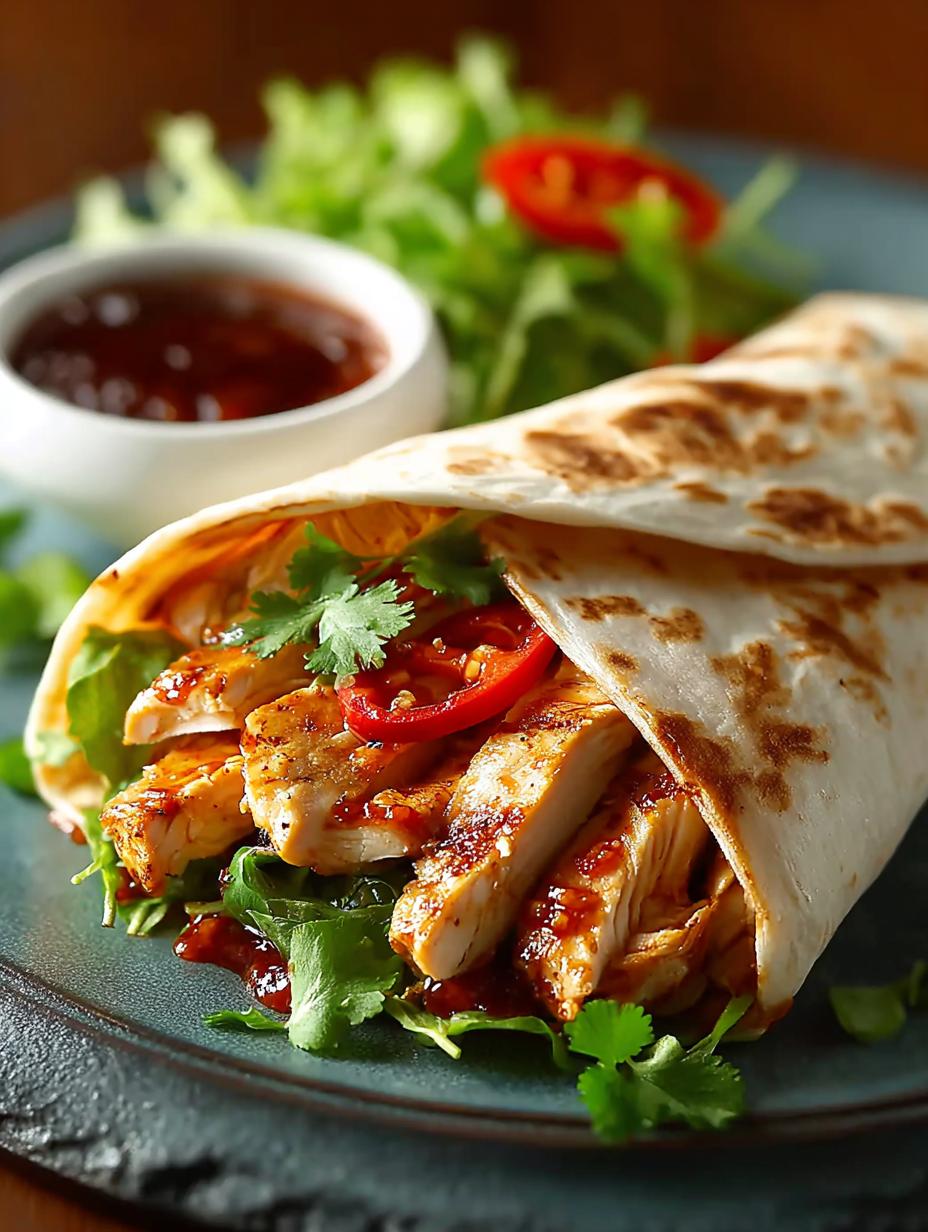 Sweet Chilli Chicken Wrap