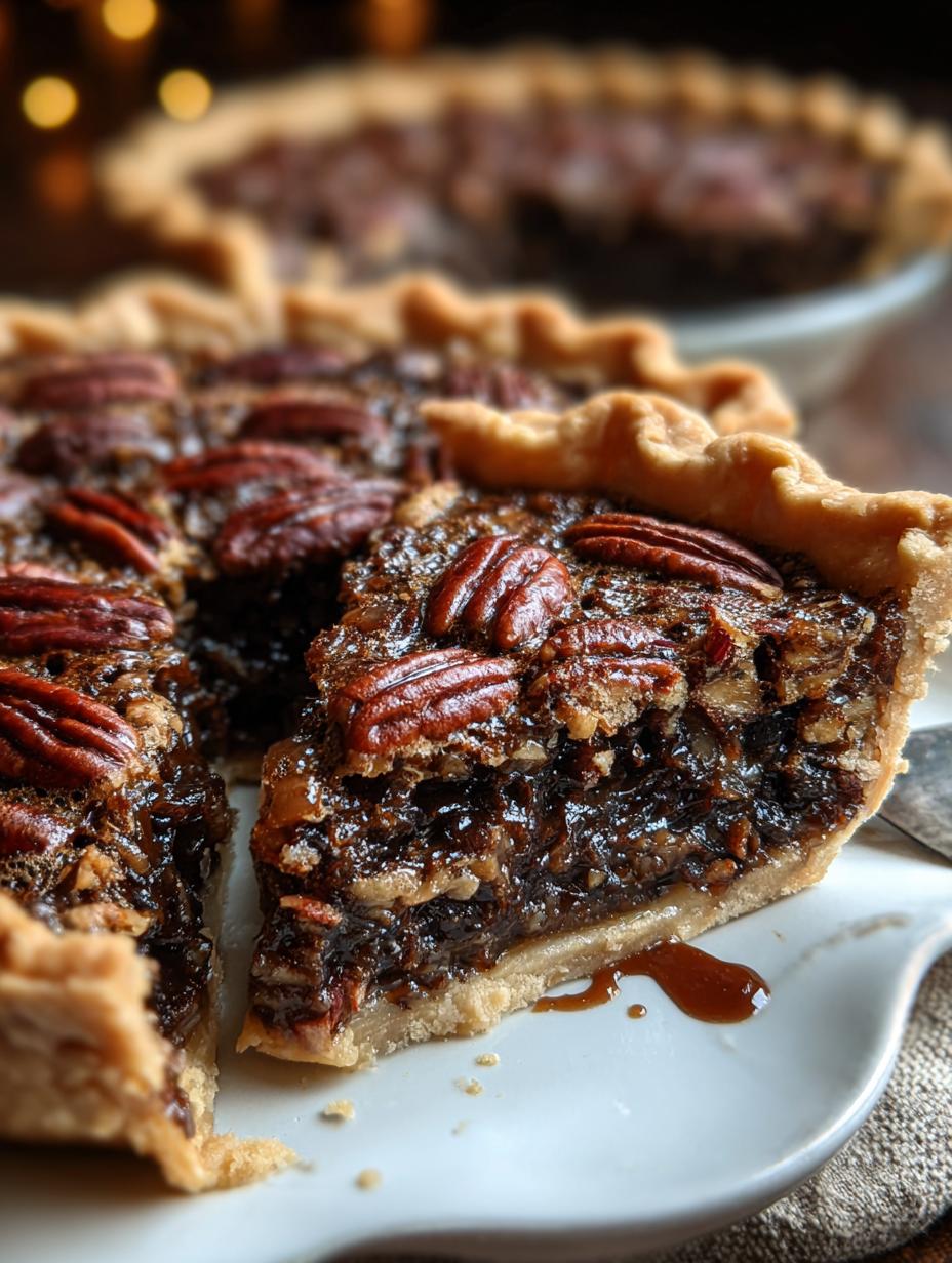 Texas Chocolate Pecan Pie
