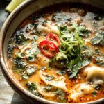 Thai Dumpling Soup