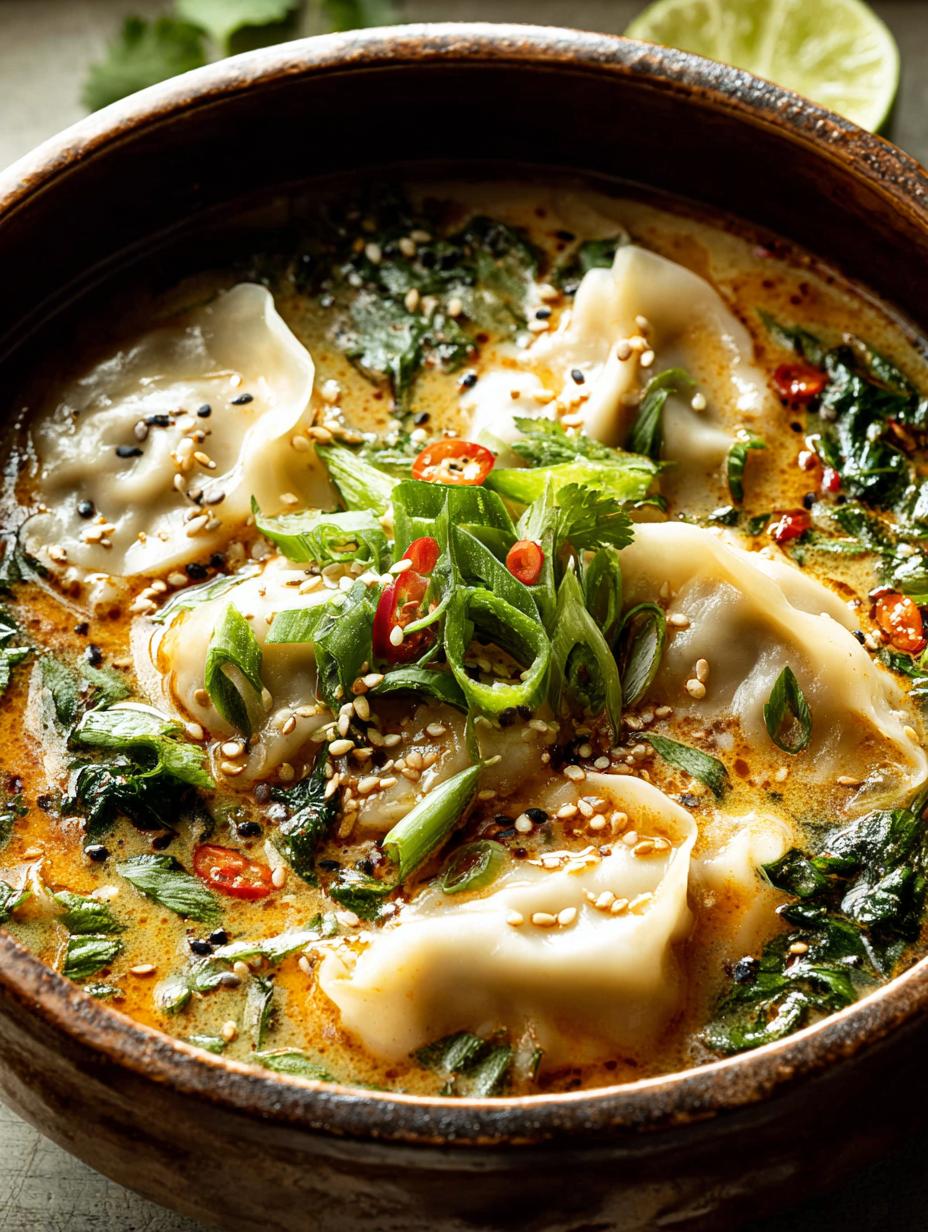 20-Minute Thai Dumpling Soup: A Cozy Delight - Thai Dumpling Soup - additional detail