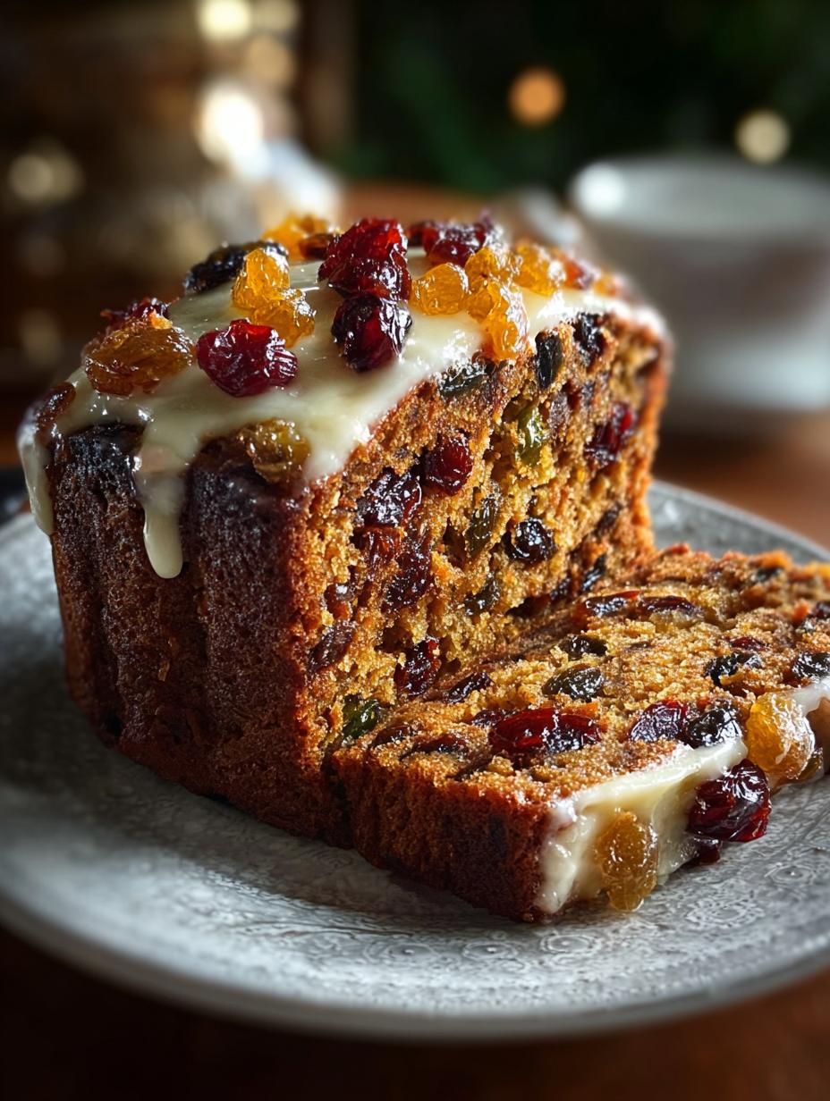Traditional Christmas Fruitcake