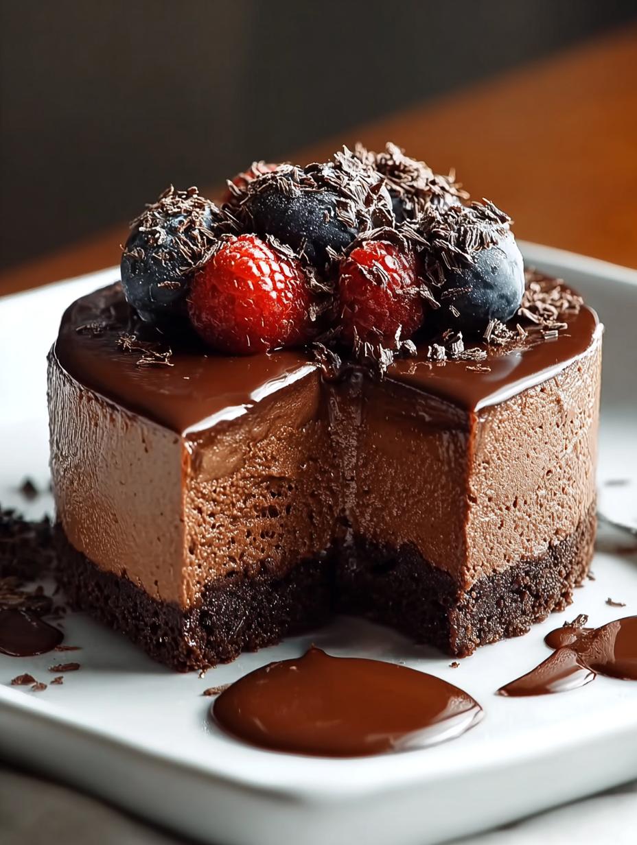 Decadent Vegan Chocolate Mousse Cake You’ll Love 4 Decadent Vegan Chocolate Mousse Cake You’ll Love - Vegan Chocolate Mousse Cake - main visual representation