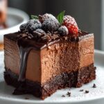 Vegan Chocolate Mousse Cake
