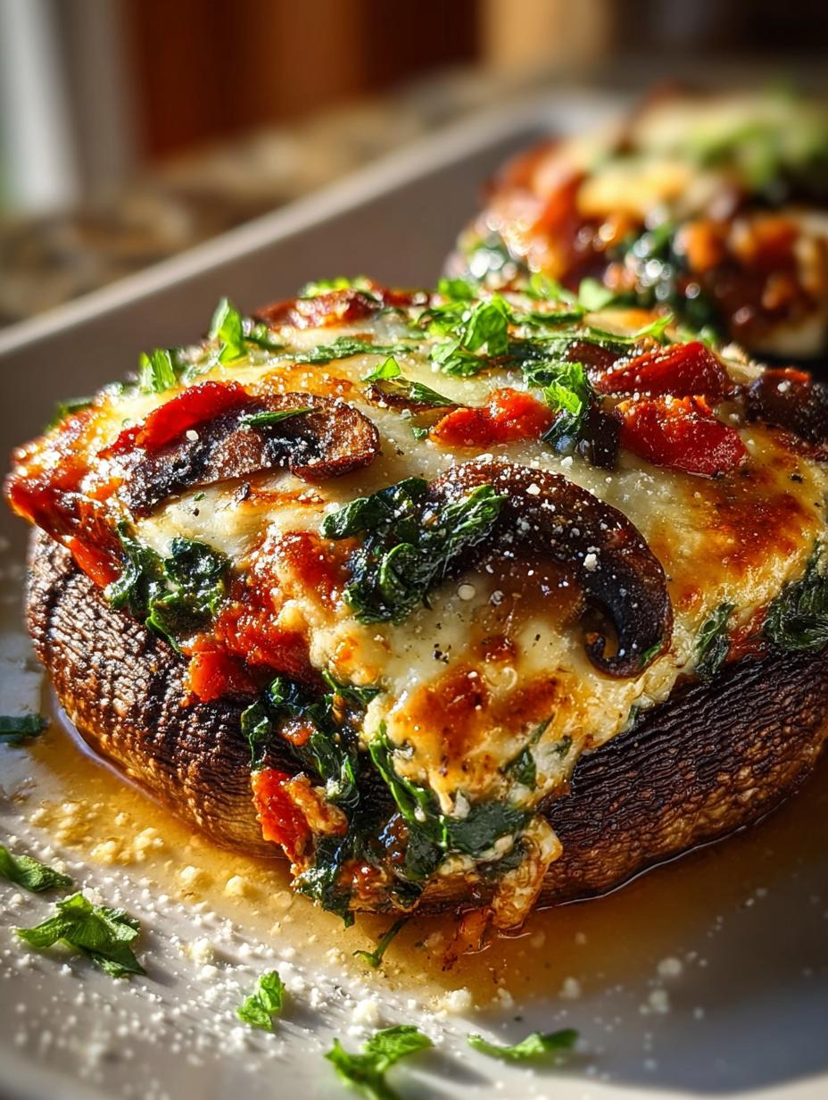 Veggie Lasagna Stuffed Portobello: 4 Delicious Variations - Veggie Lasagna Stuffed Portobello - main visual representation