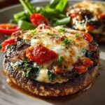 Veggie Lasagna Stuffed Portobello