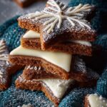 White Chocolate Gingerbread Star