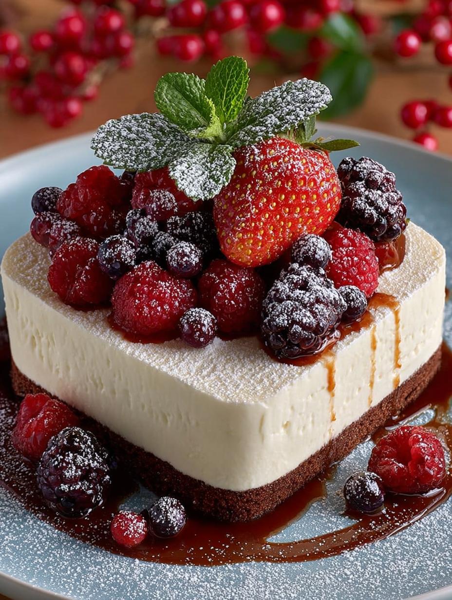 White Chocolate Mousse Cake