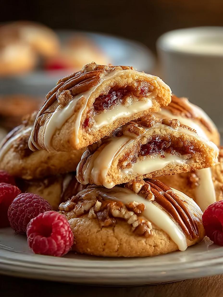 White Chocolate Raspberry Cookies