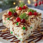 White Christmas Rice Bubble