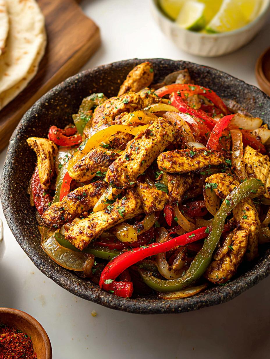 Air Fryer Chicken Fajitas: 11 Minutes to Deliciousness - Air Fryer Chicken Fajitas - main visual representation
