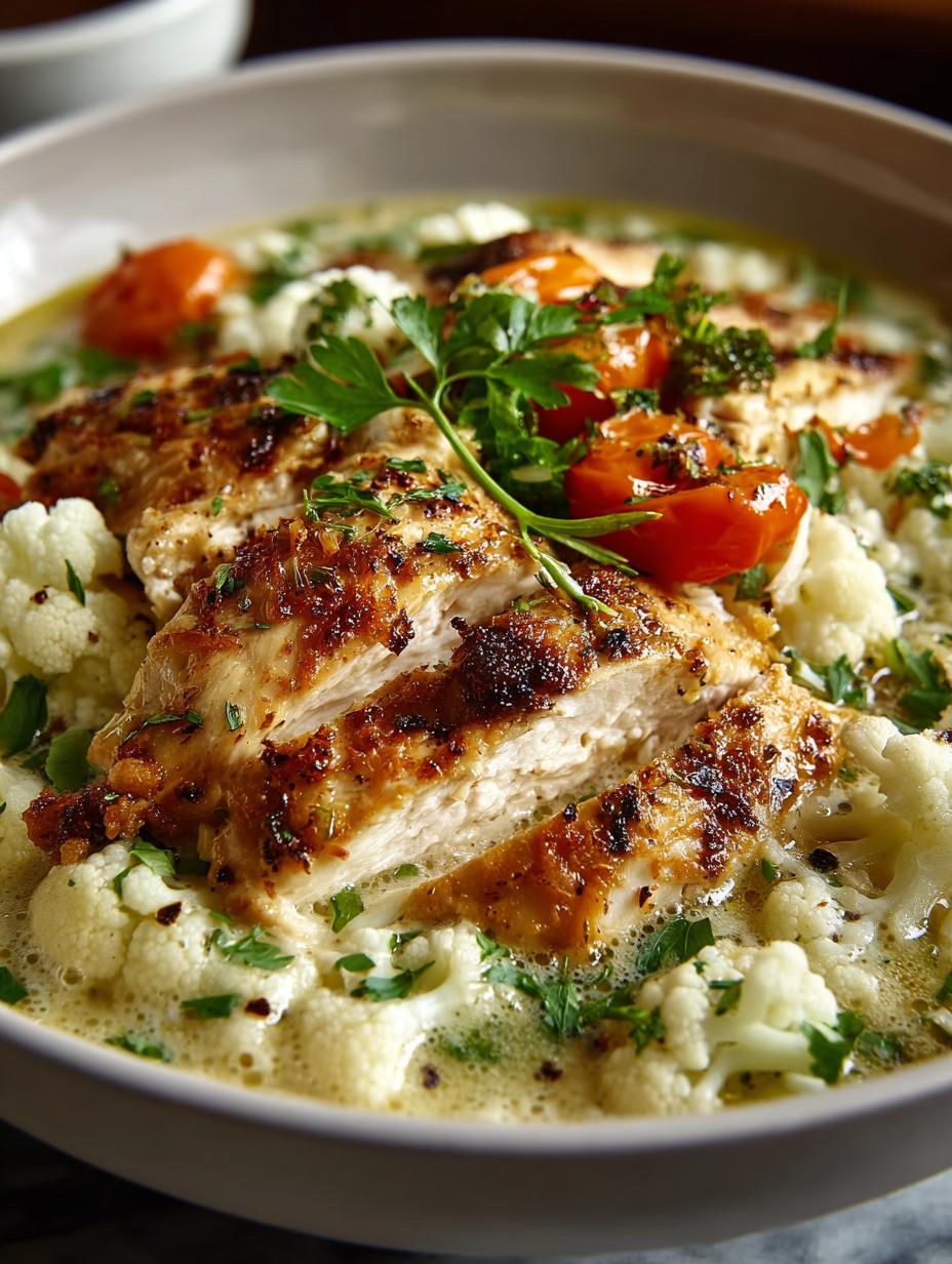 Delicious Anti Inflammatory Cauliflower Chicken Soup 4 Delicious Anti Inflammatory Cauliflower Chicken Soup - Anti Inflammatory Cauliflower Chicken - main visual representation