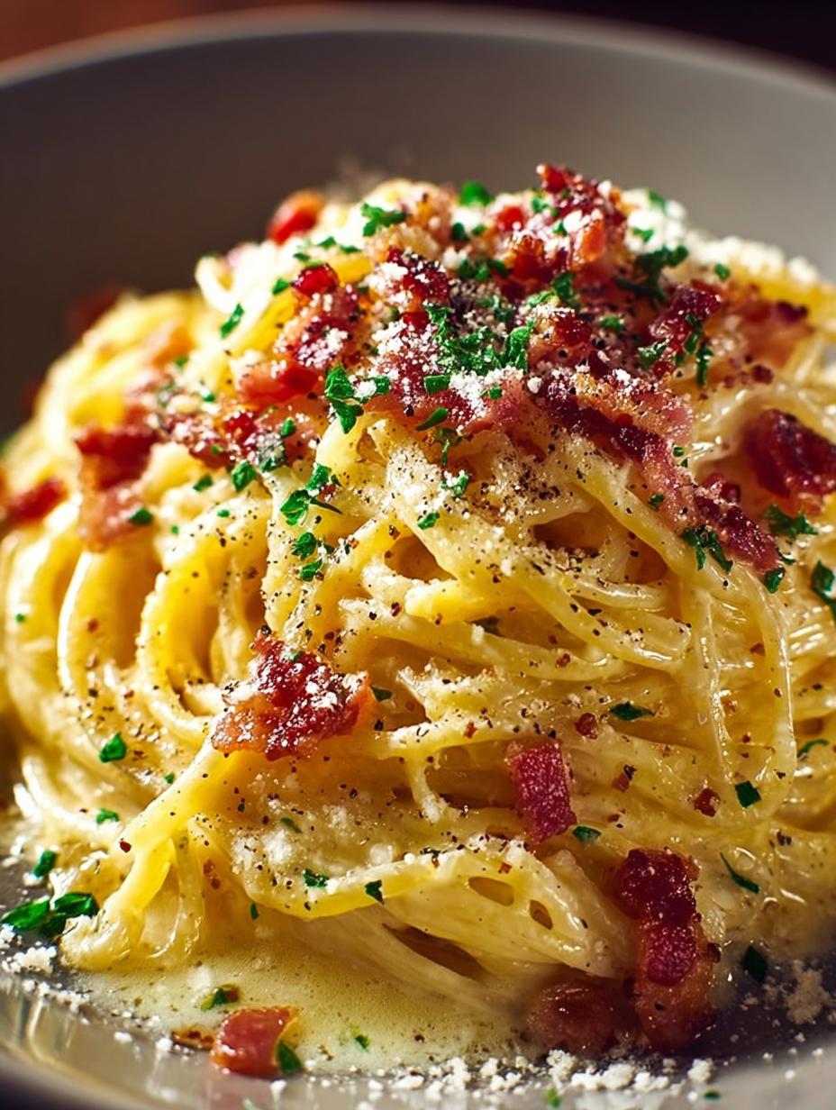Authentic Carbonara: 7 Secrets for True Italian Flavor - Authentic Carbonara - additional detail