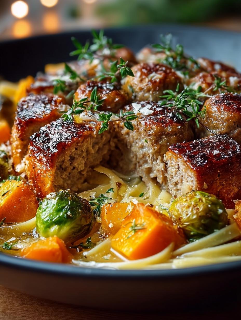 Autumn Dinner with Sausage