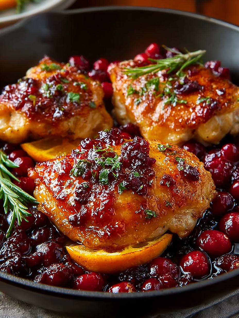 Baked Orange Cranberry Chicken: 5 Festive Flavors to Enjoy - Baked Orange Cranberry Chicken - additional detail