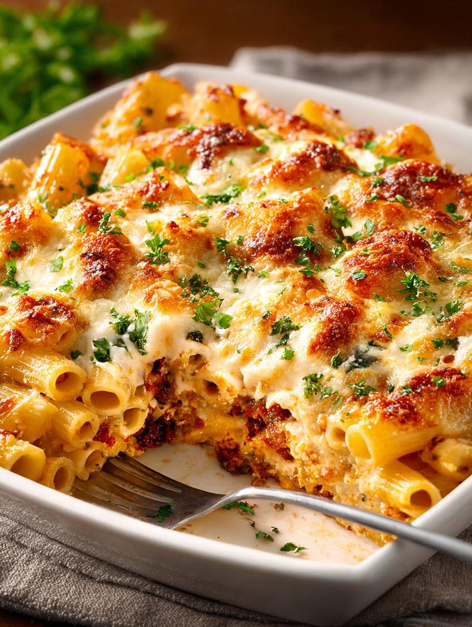 Delicious Baked Ziti: 5 Tips for a Perfectly Cheesy Dish - Baked Ziti - additional detail