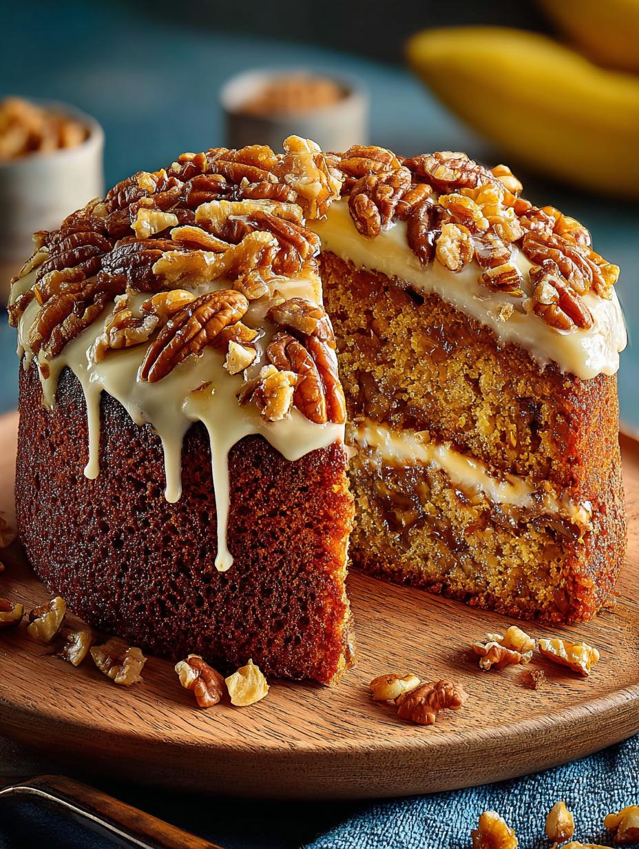 Delicious Banana Walnut Cake: 5 Reasons to Try It Today 5 Delicious Banana Walnut Cake: 5 Reasons to Try It Today - Banana Walnut Cake - additional detail