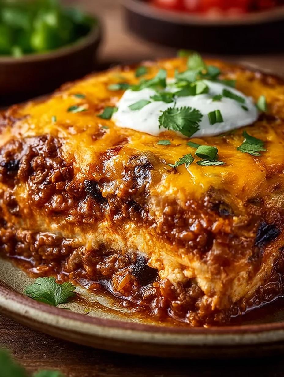 Delicious Beef Enchilada Casserole for Family Nights 4 Delicious Beef Enchilada Casserole for Family Nights - Beef Enchilada Casserole - main visual representation